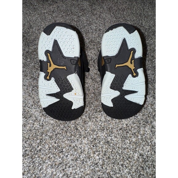 Jordan 6 Retro DMP (TD) Size 4C Black - Picture 5 of 5